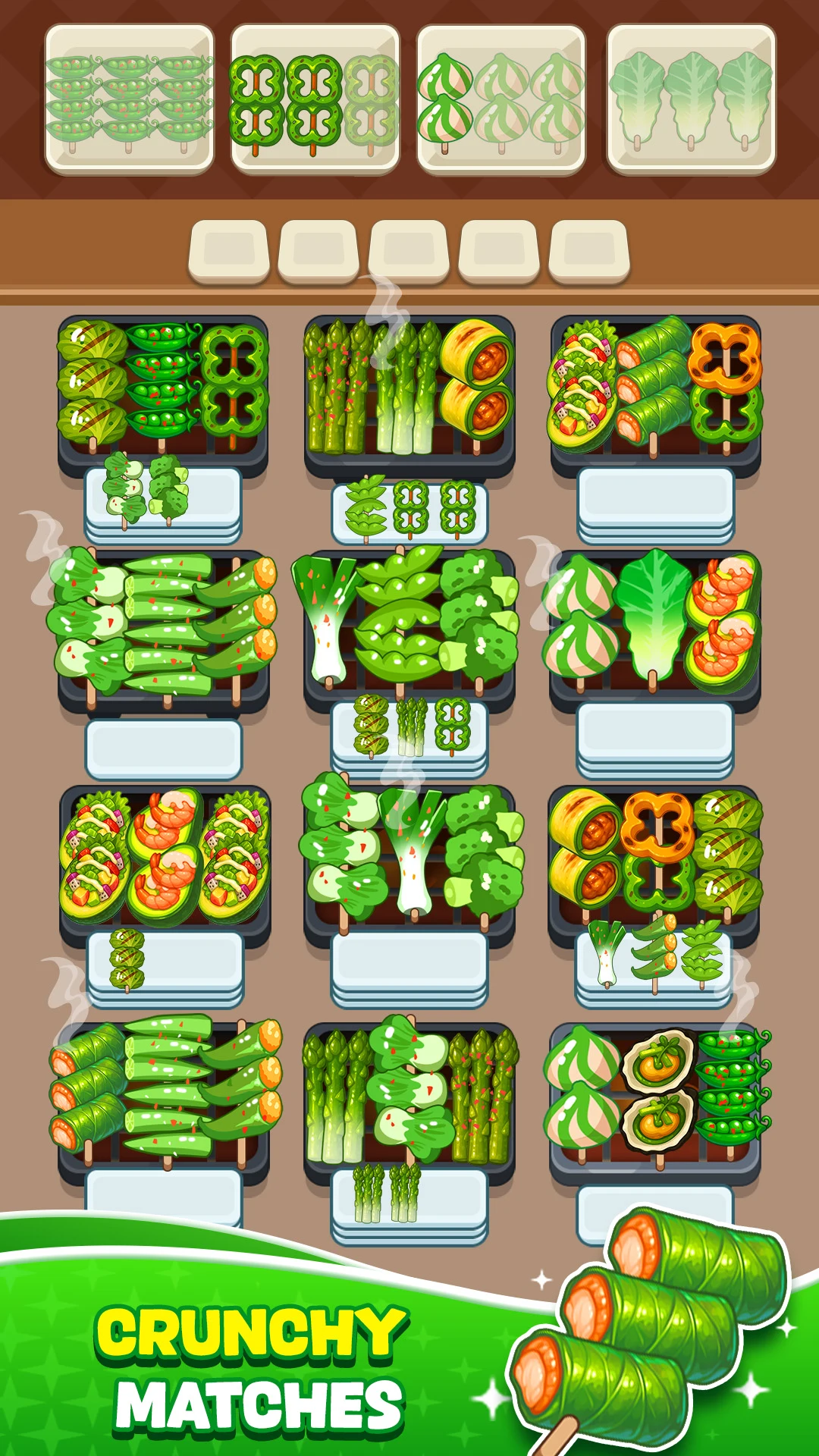 Skewer Jam: Food Sort screenshot